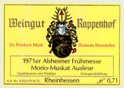 Rappenhof_Alsheimer Frühmesse_muscat_ausl 1971